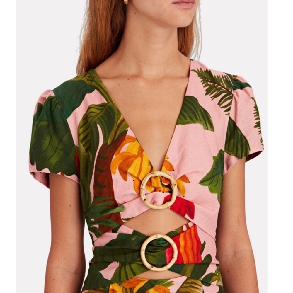 ⭐️ Farm Rio Tropical Cocoa Dress Size Small⭐️